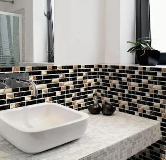 Self-Adhesive Wall Tile Sticker - Pack Of 100