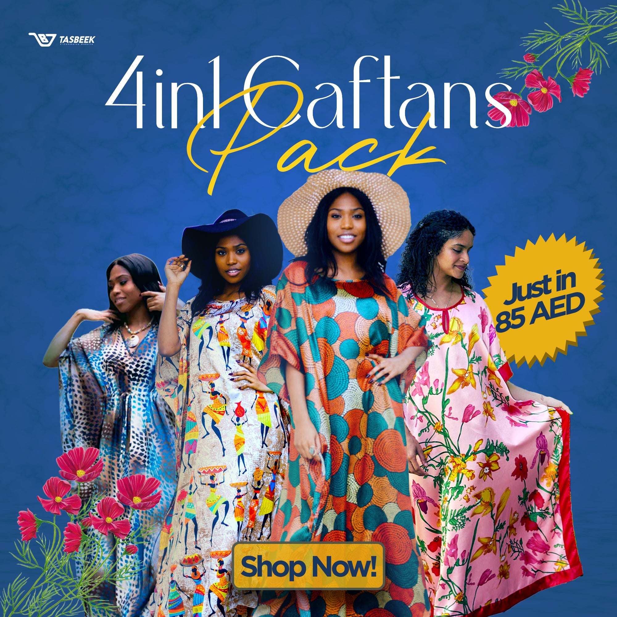 Caftan- 4 in 1 Pack